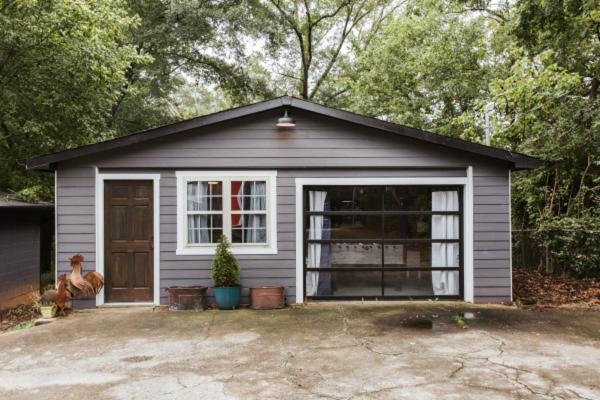 Greenway Garage With Firepit Atenas Exterior foto
